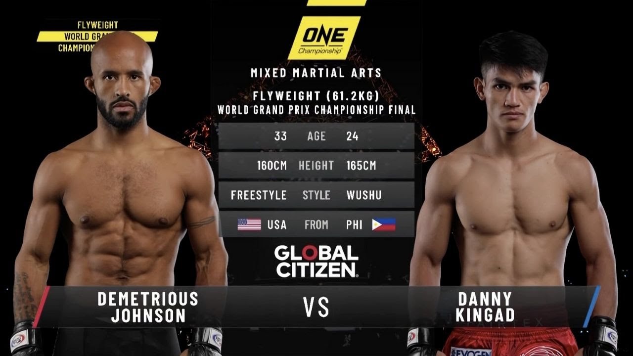 demetrious johnson vs danny kingad full fight replay