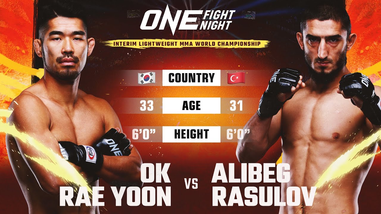 Elbow City  Ok Rae Yoon vs. Alibeg Rasulov | MMA Full Fight