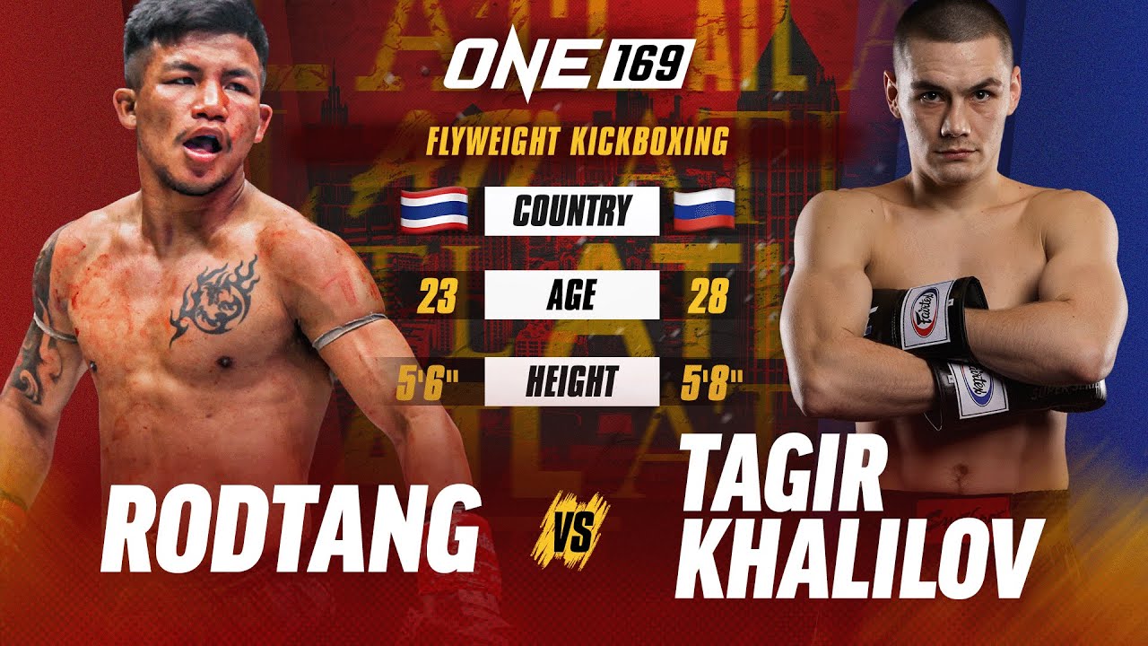 Epic Kickboxing Firefight  Rodtang vs. Khalilov | Full Fight