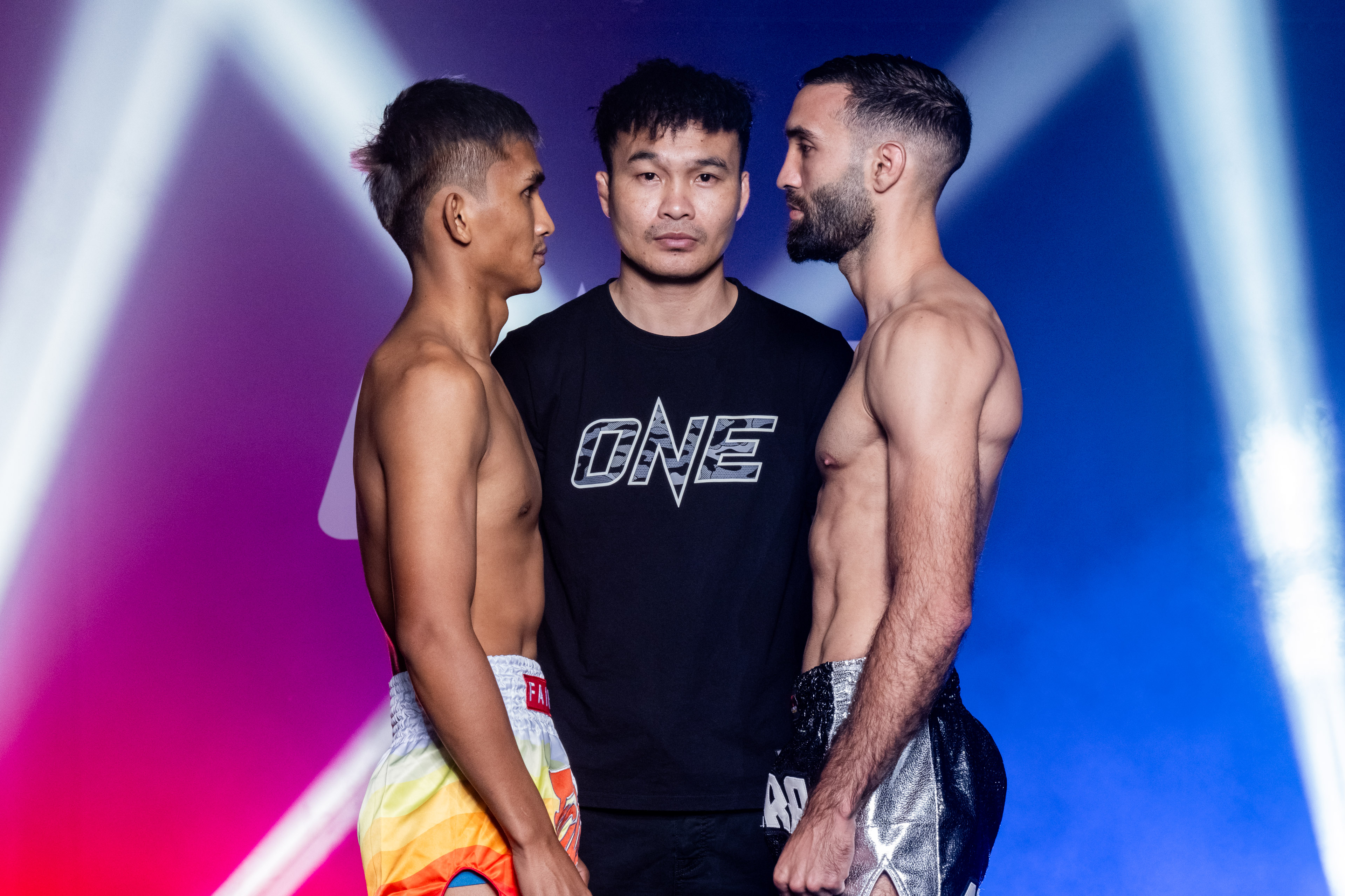 Kongsuk Fairtex faces off with Joachim Ouraghi ahead of ONE Friday Fights 72