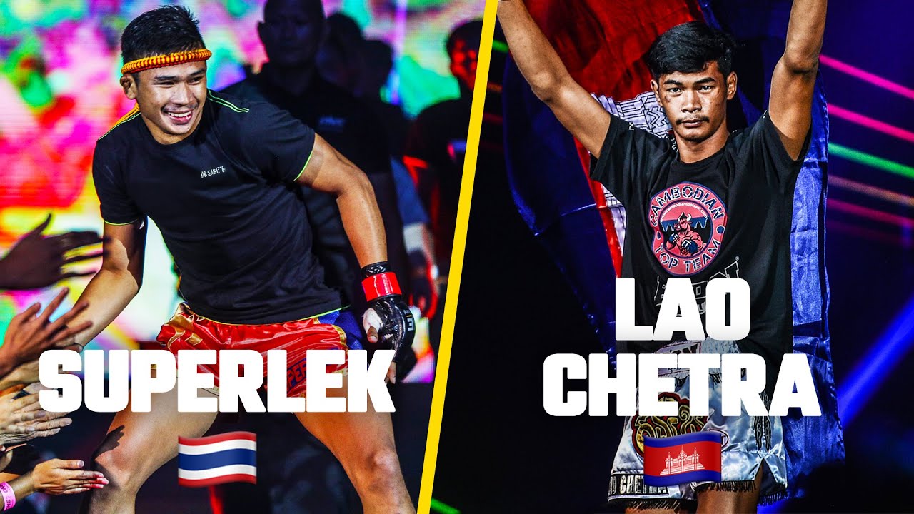 "The Kicking Machine" ON FIRE  Superlek vs. Lao Chetra | Full Fight