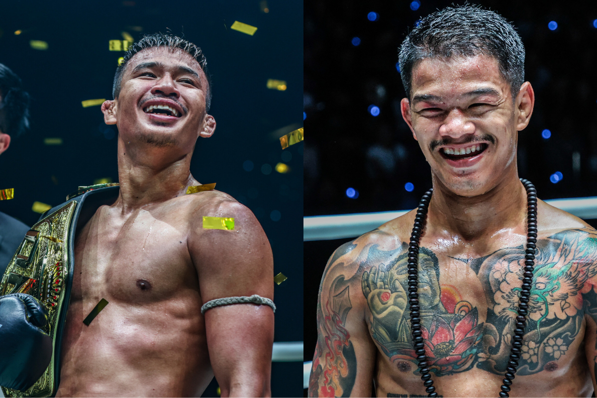 Superlek and Kongthoranee Smiling ONE Championship